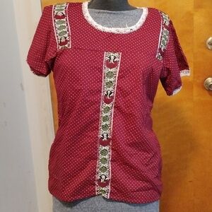 handmade simple frayed blouse from Oaxaca